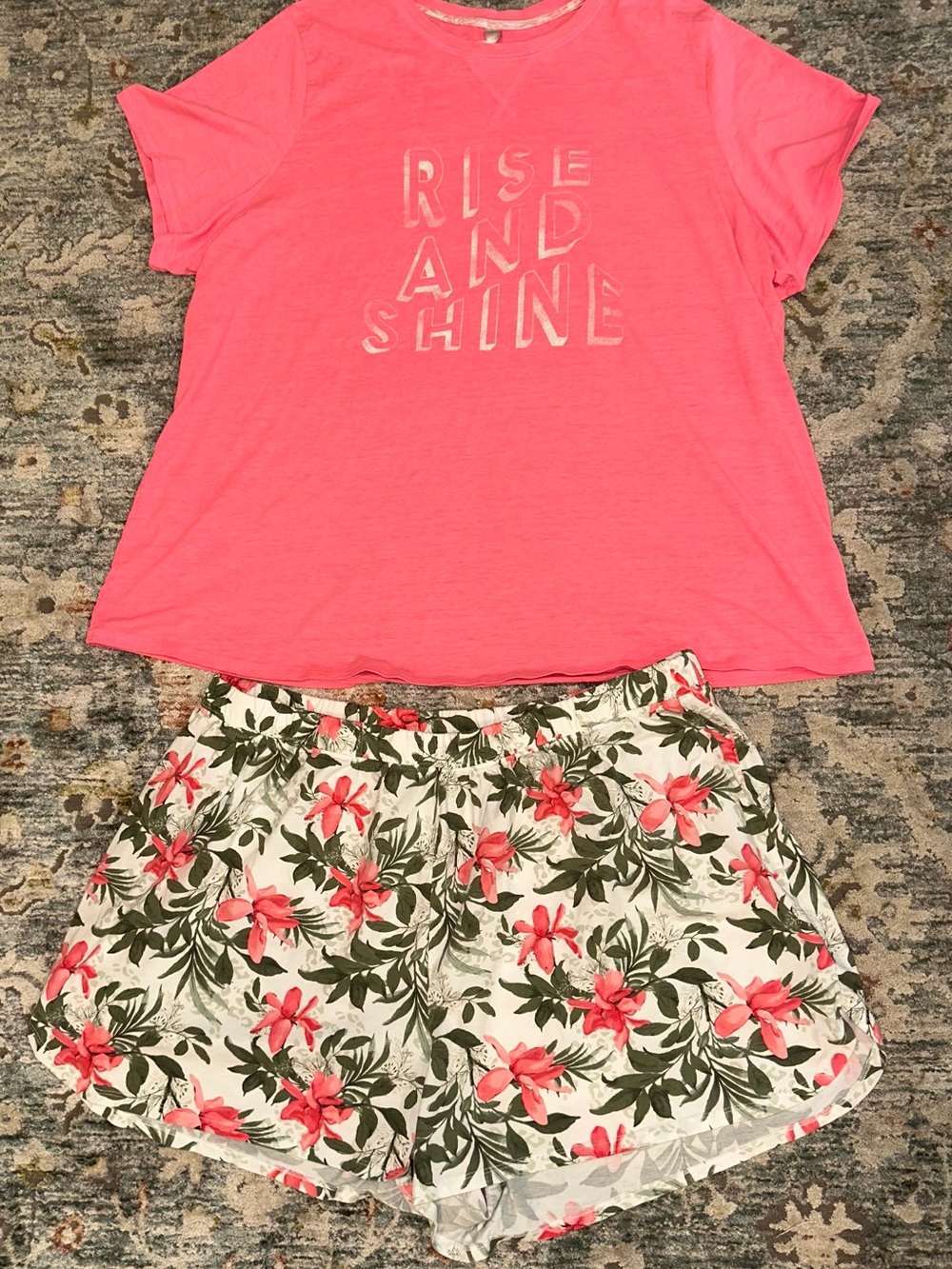SLEEP by Cacique Rise and Shine sleep set sz 22/24